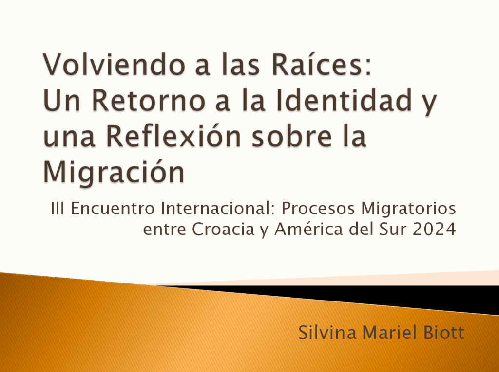 Encuentro Internacional: Procesos Migratorios entre Croacia y&nbsp;América