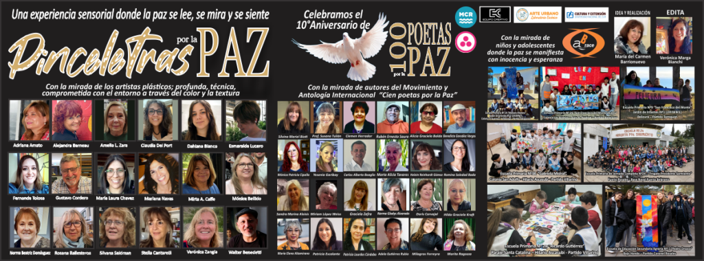 Pinceletras por la Paz: cuando la poesía y la pintura se&nbsp;encuentran
