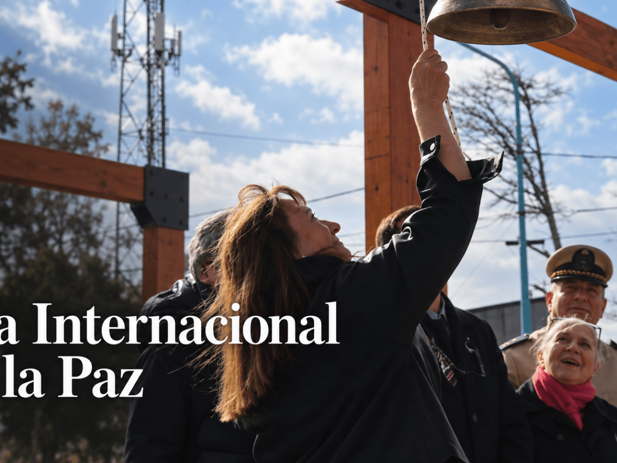 Día Internacional de la Paz en Ushuaia: palabras que siguen&nbsp;sonando